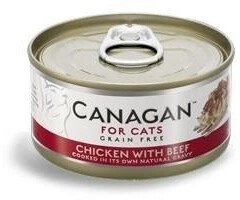 Canagan karma dla kotów kurczak z wołowiną