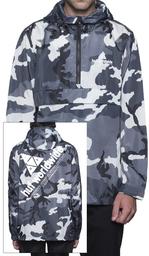 kurtka męska HUF PEAK ANORAK JACKET White/Camo