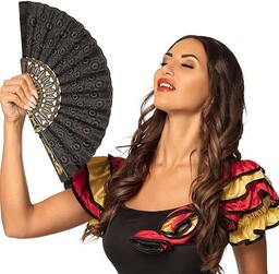 Boland - Wachlarz z tkaniny Granada, długość ok.