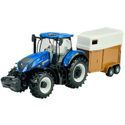 BBURAGO TRAKTOR NEW HOLLAND T7.315 Z PRZYCZEPĄ