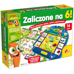 Lisciani, zabawka edukacyjna Moja pierwsza nauka jezyka angielskiego