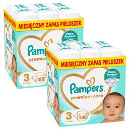Zestaw Pampers Premium Care 3 Pieluchy dla dzieci,