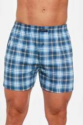 Bokserki bawełniane Comfort 2253 niebieskie