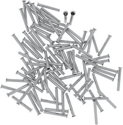100szt Końcówka tulejkowa nieizolowana 1mm/8mm EN1008 Elpromet 1993