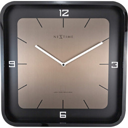 Zegarek NEXTIME 3518ZW. WALL WATCH, Kolor złoty. Unisex.