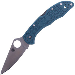 Nóż składany Spyderco Delica 4 FRN Blue, K390