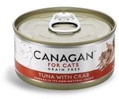 Canagan karma dla kotów tuńczyk z krabem