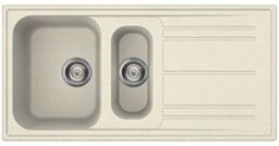 SMEG Zlewozmywak 100x50 LZ102P kremowy *