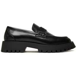 Loafersy Guess FMTGOR LEA14 Czarny