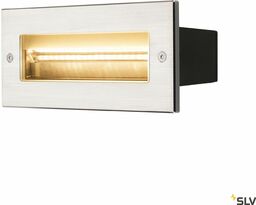 BRICK lampa ścienna wpuszczana, LED, 3000K, stal nierdzewna,