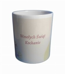Kubek wielkanocny, moje życzenia