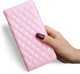Etui Diamond Wallet do Oppo A78 - Różowy