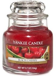 Yankee Candle Black Cherry, Vonná Świeczka 104g
