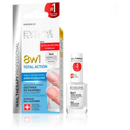 Eveline Odżywka do paznokci 8w1 Total Action, 12ml
