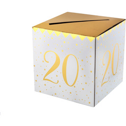 Pudełko na koperty z życzeniami, prezentami na 20-stkę