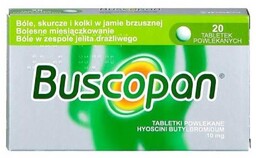 BUSCOPAN 10 mg - 20 tabletek