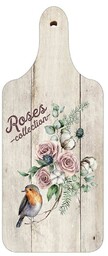 Bohemia Gifts Drewniana deska dekoracyjna Roses