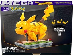 MEGA Klocki plastikowe Pokemon Pikachu Kolekcjonerski Pokemon