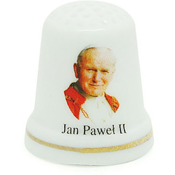 Naparstek ceramiczny - Jan Paweł II