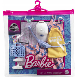 2 x Barbie Fashion Zestaw Ubranek Dla Lalek