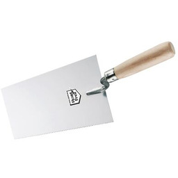Kielnia trapezowa 160 mm nierdzewna uchwyt drewniany