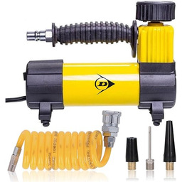 Dunlop Kompresor Turystyczny Samochodowy Pompka 100PSI/7BAR 12V Zestaw
