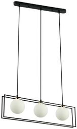 Loftowa LAMPA wisząca GROSETTA PND-53423-3-BK Italux modernistyczny zwis