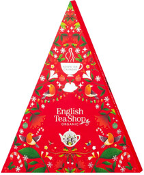 Kalendarz Adwentowy English Tea Shop Czerwona Choinka 25