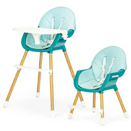 Fotelik krzesełko do karmienia 2w1 niebieskie Ecotoys Outlet