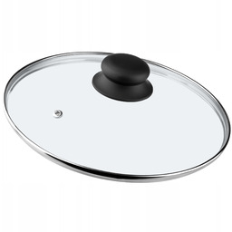 Pokrywa Tolfa z czarnym sylikonowym uchwytem, 22 cm