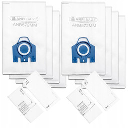 8x Worki do odkurzacza Miele 3D Complete C2