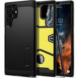 Spigen Etui Tough Armor Galaxy S22 Ultra, czarne