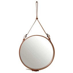 GUBI - Adnet Lustro Circular Ø58 Tan Leather