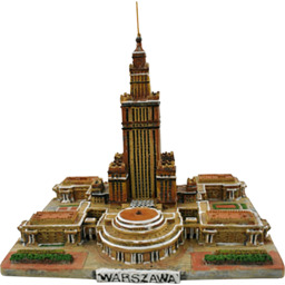 Statuetka Warszawa Pałac Kultury, mała