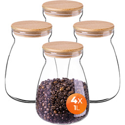 Szklany pojemnik do przechowywania Menaio 1000 ml 4