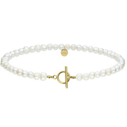 Choker z pereł hodowlanych naszyjnik z zapięciem toggle