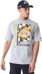 New Era NBA koszulka oversize z nadrukiem płomienia