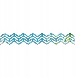 WYKROJNIK do papieru Sizzix 658786 Chevron Border -
