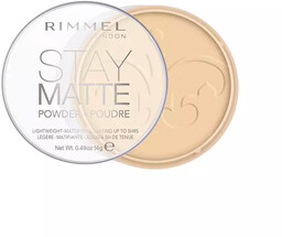 Rimmel Stay Matte Powder puder prasowany 001 Transparent