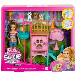 Barbie Plac zabaw piesków lalka Stacie HRM10