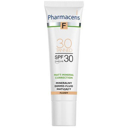 PHARMACERIS F Mineralny dermo-fluid matujący SPF30 - 30