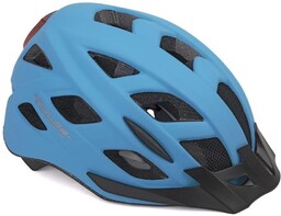 Author, Kask rowerowy, Pulse LED X8, niebieski, rozmiar