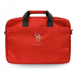 Torba Laptop 16" Us Polo Czerwona Nylon Ochrona