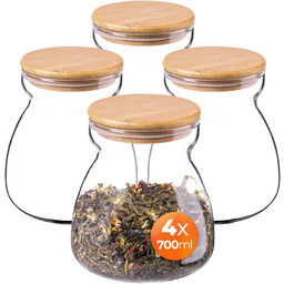 Szklany pojemnik do przechowywania Menaio 700 ml 4