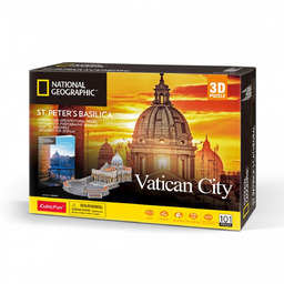 Puzzle 3D National Geographic: Watykan Bazylika św. Piotra