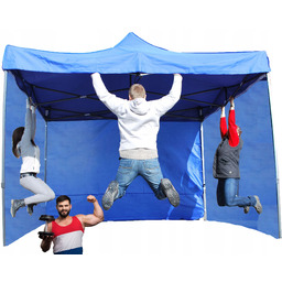 34KG 3x3 Extra Moc Namiot Ogrodowy Pawilon Handlowy