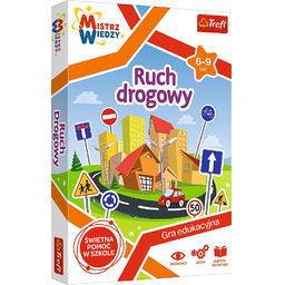 Ruch drogowy, gra edukacyjna, Trefl