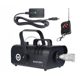 Wytwornica dymu LIGHT4ME Black 1200