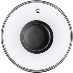 Pokrywa Tolfa z czarnym sylikonowym uchwytem, 16 cm
