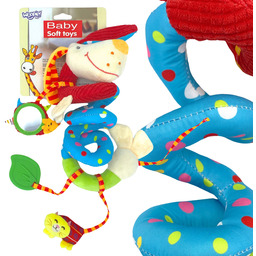 WOOPIE BABY Miękka Zawieszka Spirala do Wózka Łóżeczka